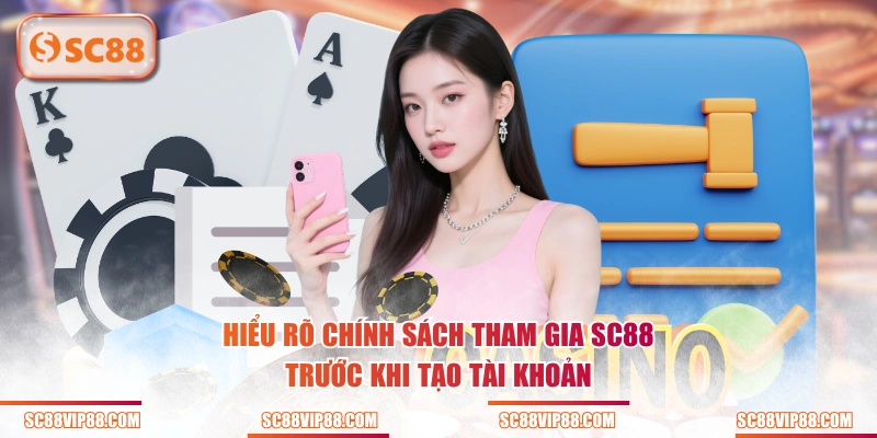 Hiểu rõ chính sách tham gia SC88 trước khi tạo tài khoản