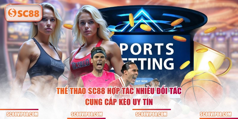Thể Thao SC88 hợp tác nhiều đối tác cung cấp kèo uy tín